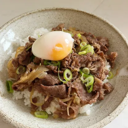 Picture of Gyudon(Japanese beef bowl)