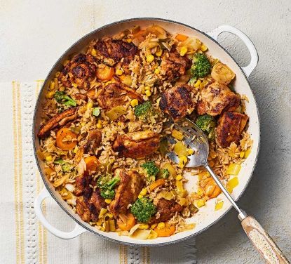Picture of The Mass Builder Bowl (Stop Under-Eating Chicken & Rice)