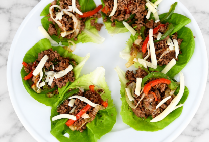 Picture of Philly Shred-Steak Lettuce Wraps
