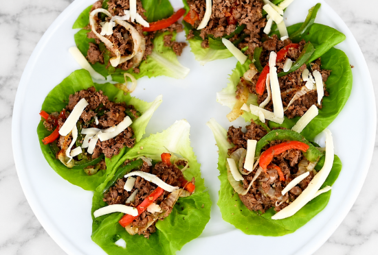 Picture of Philly Shred-Steak Lettuce Wraps