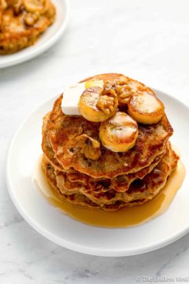 Picture of Cinnamon Walnut Protein Pancakes