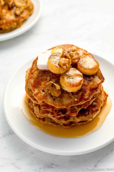 Picture of Cinnamon Walnut Protein Pancakes