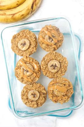 Picture of Peanut Butter Banana Oat Cups