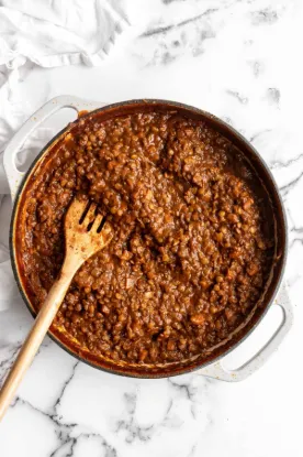 Picture of Lentil Walnut Bolognese