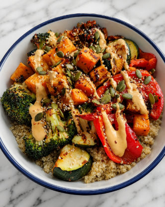 Picture of Roasted Veggie Quinoa Bowls