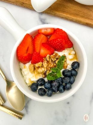 Picture of Cottage Cheese Berry Crunch Bowl
