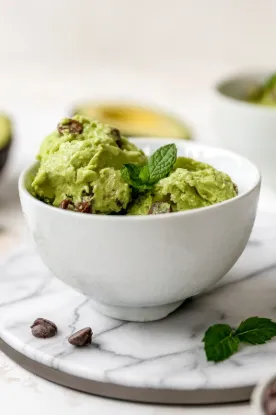Picture of Creamy Avocado Chocolate Ice Cream